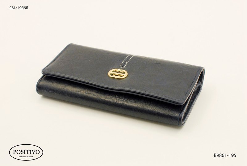 Billetera con tapa con broche B9861
