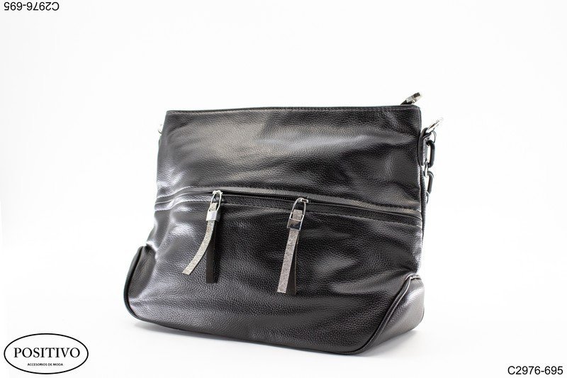 Cartera morral varios cierres C2976