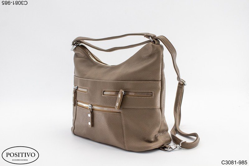 Cartera varios cierres con correa C3081