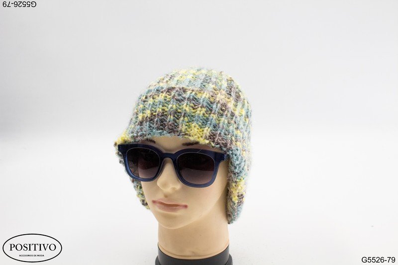 Gorro lana liso jaspeado G5526