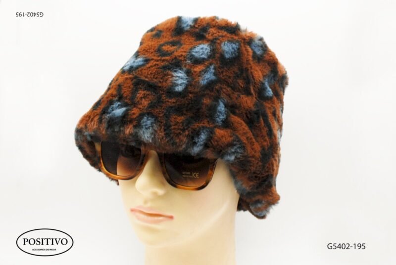 Sombrero dama animal print G5402