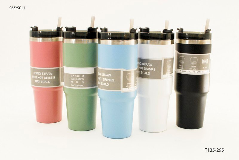 Jarra térmica con tapa y sorbete T135