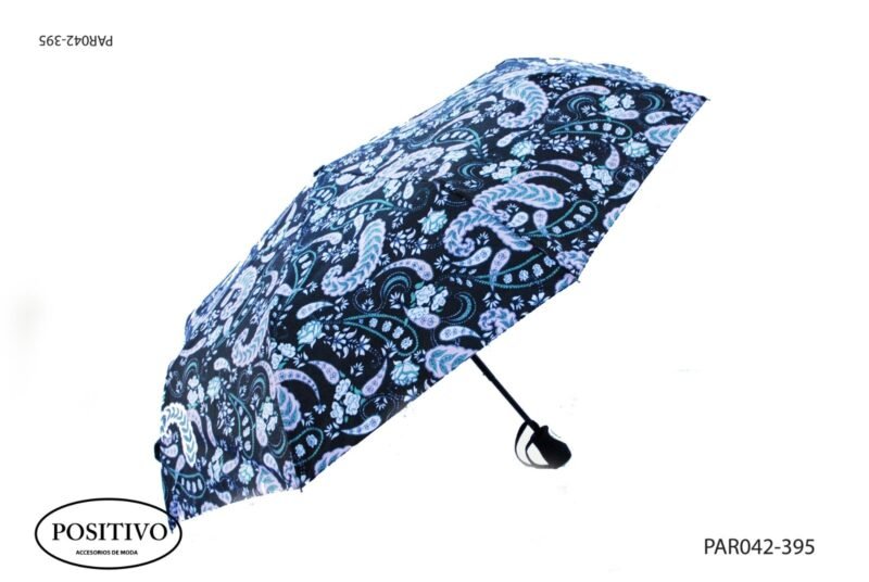 Paraguas corto con arabescos par042
