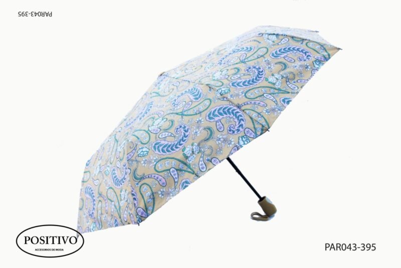 Paraguas corto con arabescos par043