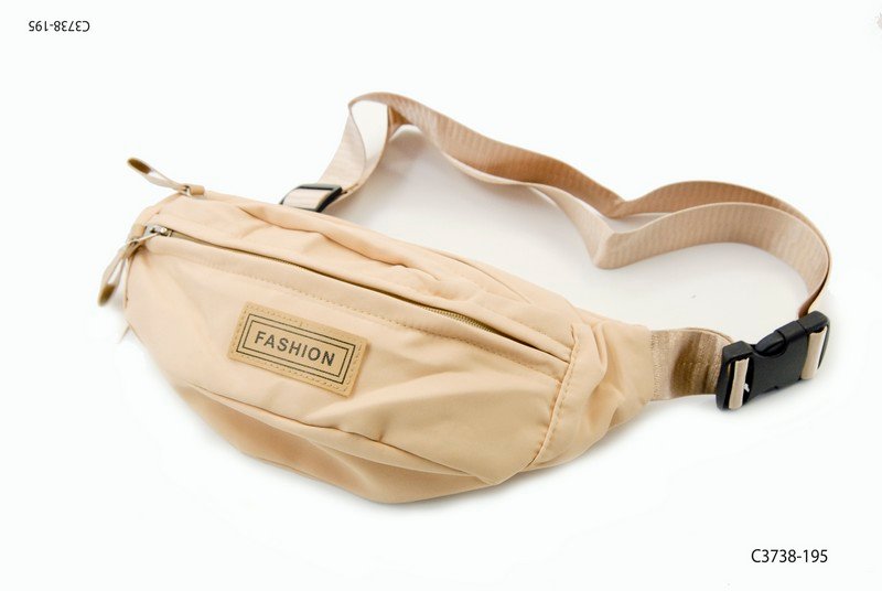 Riñonera en lona doble cierre C3738