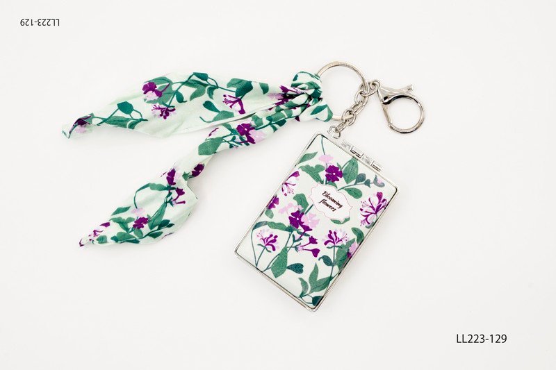 Llavero espejo estampado LL223