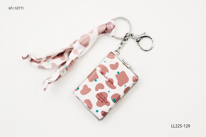Llavero espejo estampado LL225