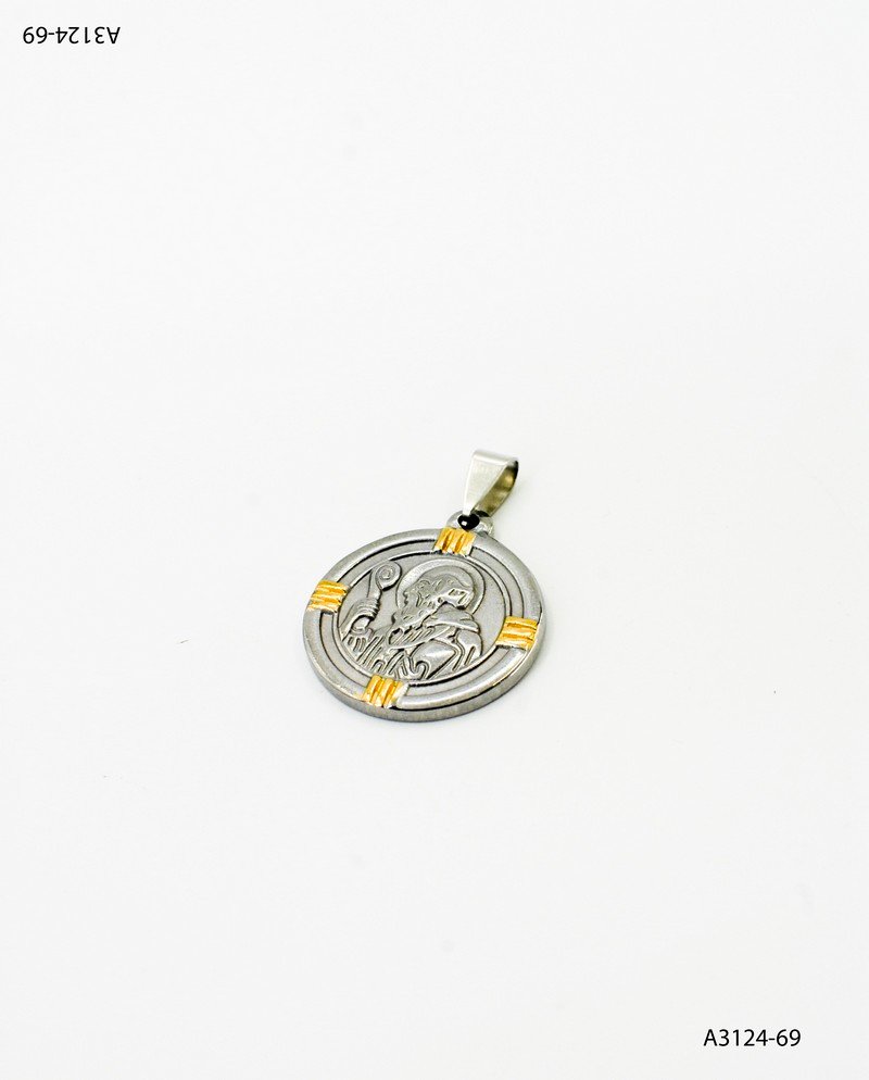 Dije en acero quirúrgico A3124