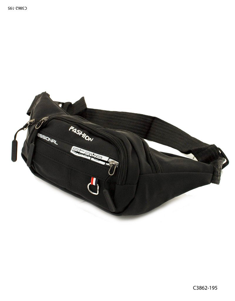 Riñonera lona 3 cierres C3862