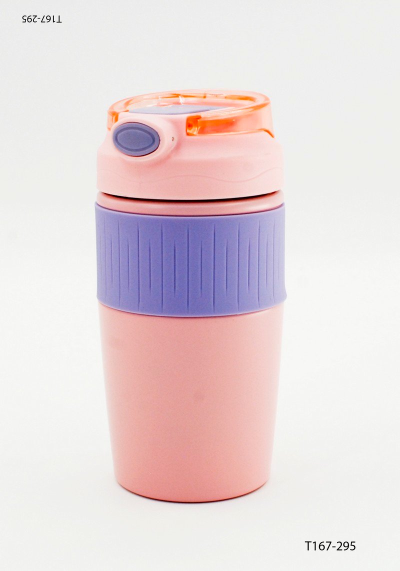 Vaso térmico bicolor con diseño ergonómico T167