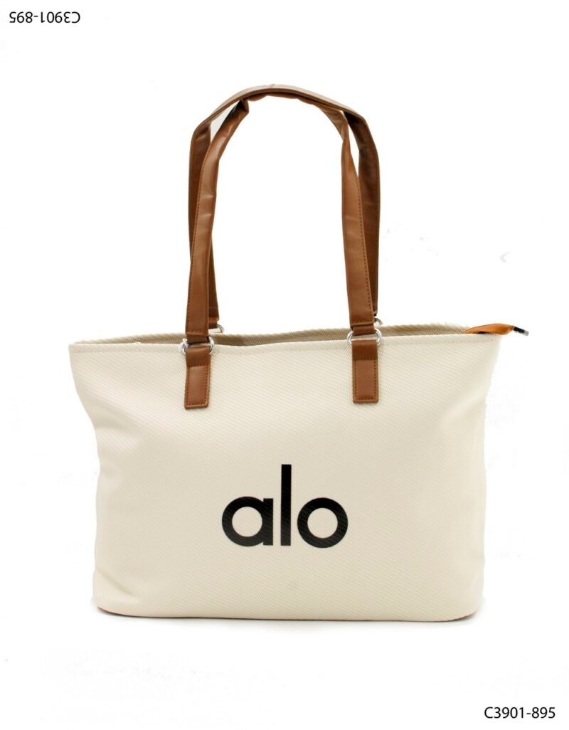 Bolso Alo beige con asa larga C3901