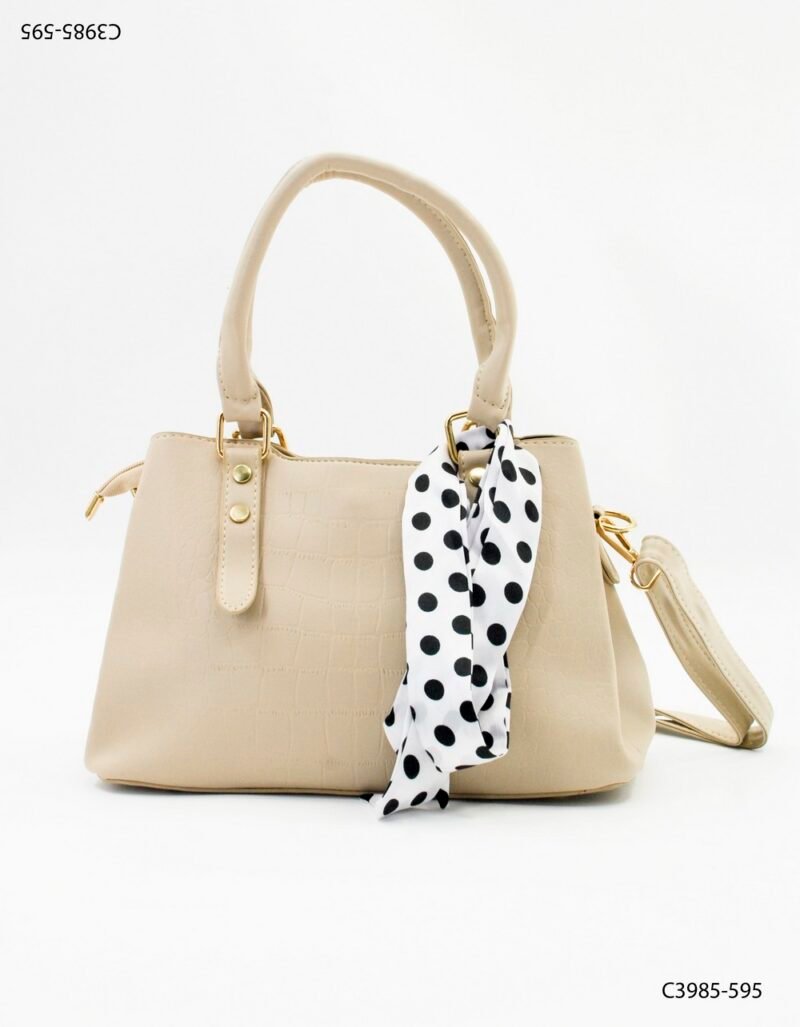 Cartera con asas y correa C3985