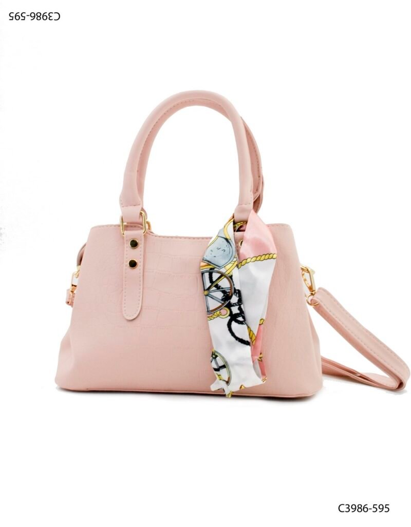 Cartera con asas y correa C3986