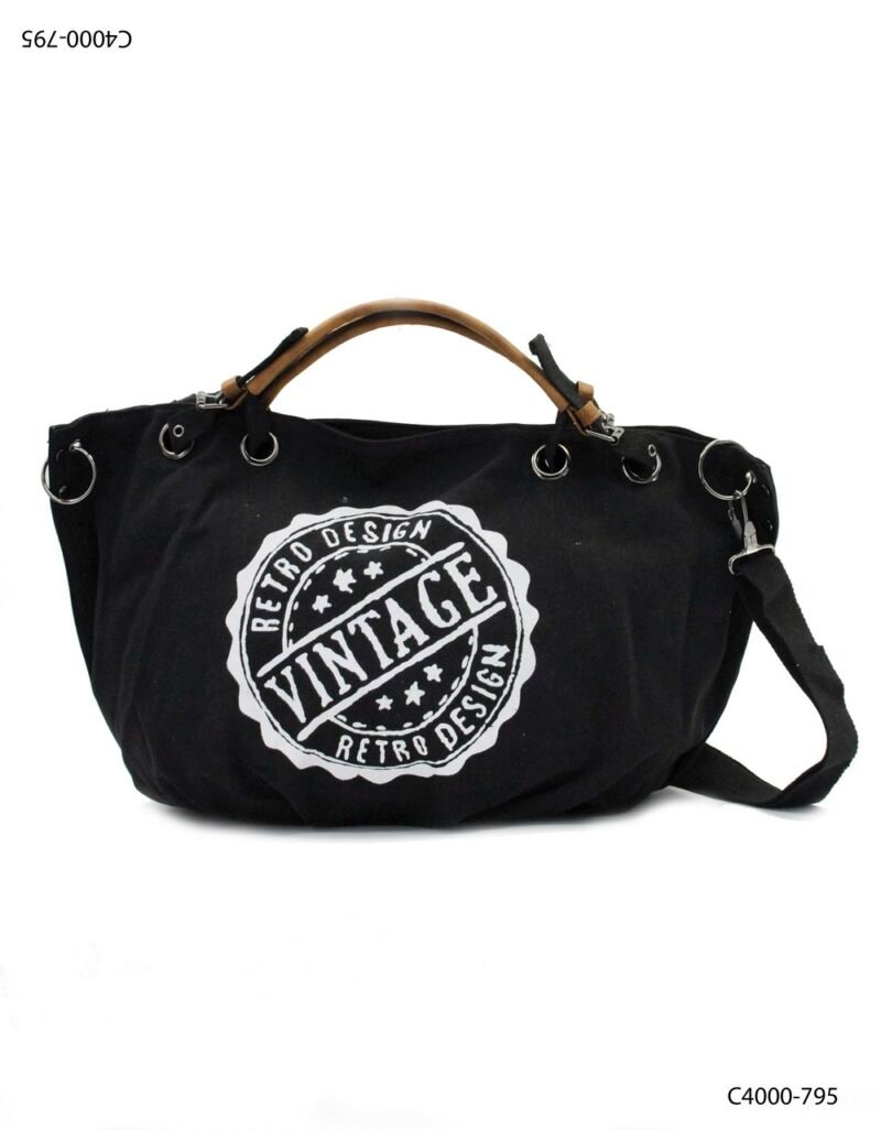Bolso vintage retro con correa C4000