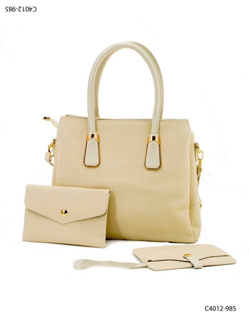 Cartera asas largas, correa y accesorios C4012