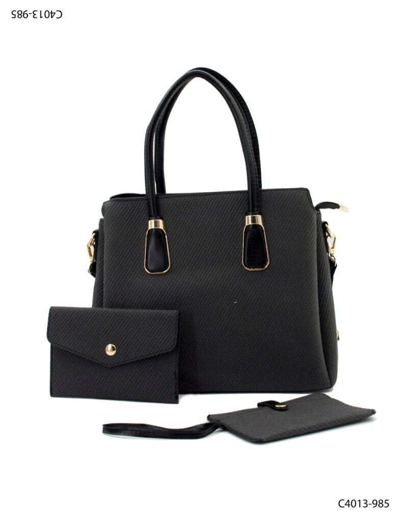 Cartera asas largas, correa y accesorios C4013