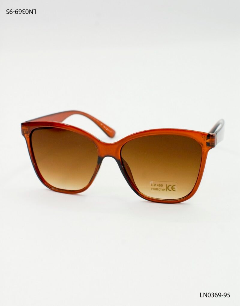 Lentes de sol con marco translúcido y protección UV400 LN0369