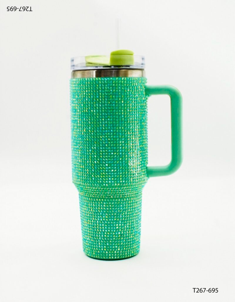 Vaso térmico con asa diseño diseño glamoroso y llamativo T267