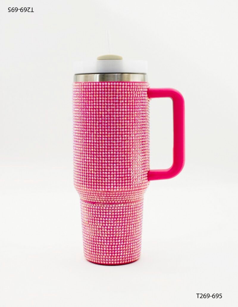 Vaso térmico con asa diseño diseño glamoroso y llamativo T269