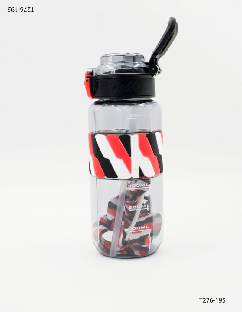 Esta botella de agua con diseño deportivo y moderno T276