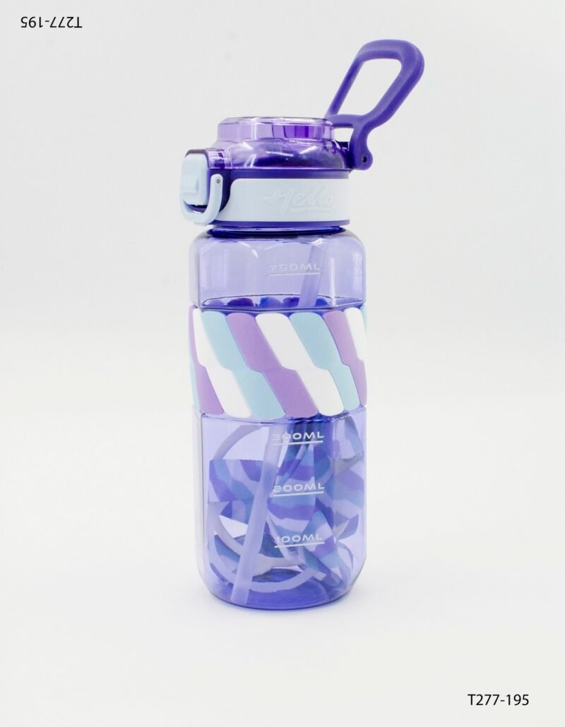 Esta botella de agua con diseño deportivo y moderno T277