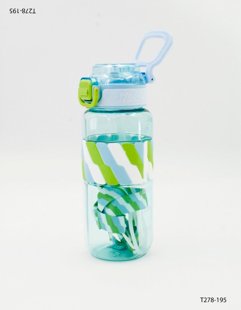 Esta botella de agua con diseño deportivo y moderno T278