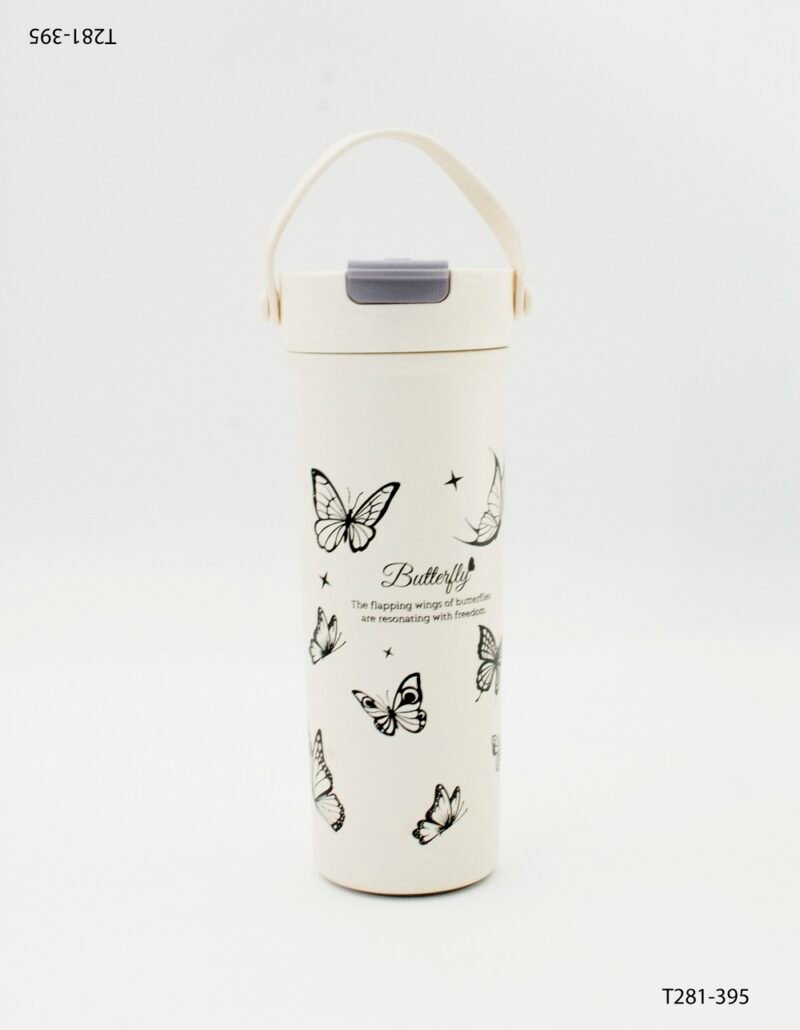 Vaso térmico con asa y tapa abatible T281