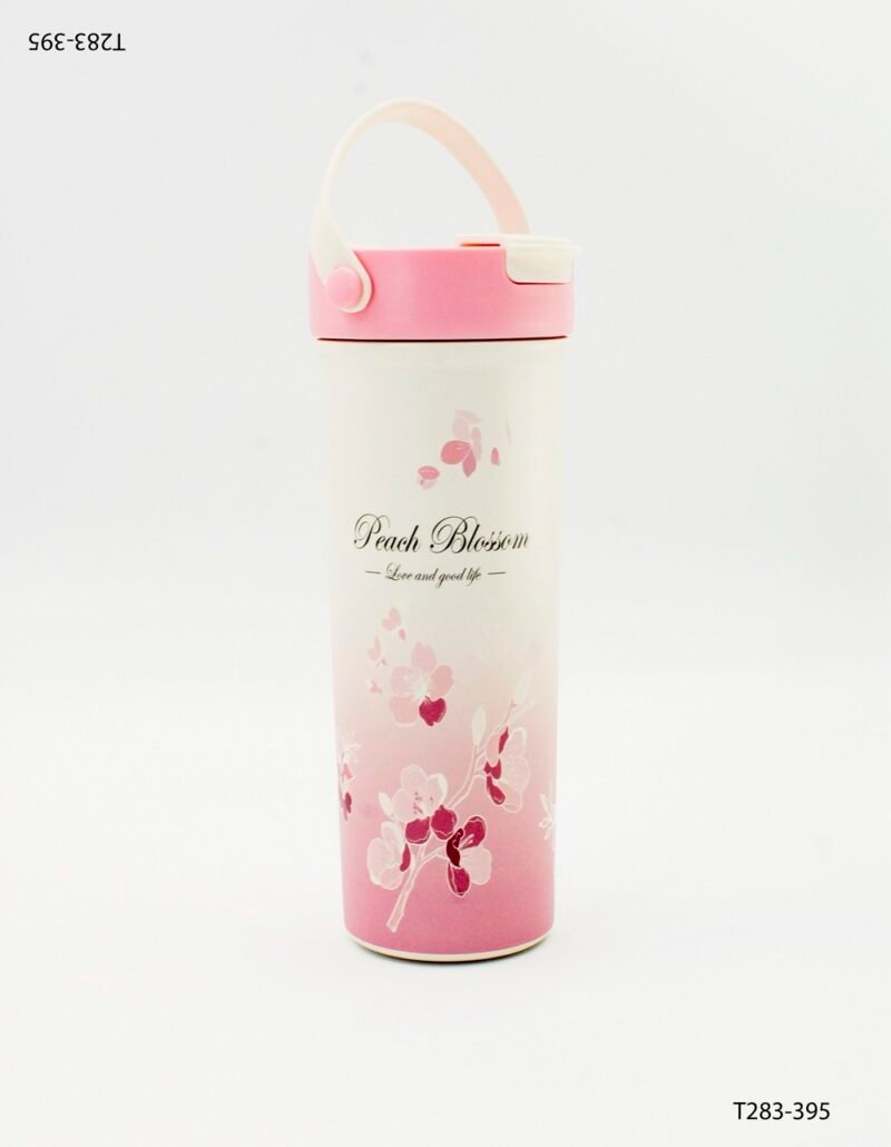 Vaso térmico con asa y tapa abatible T283