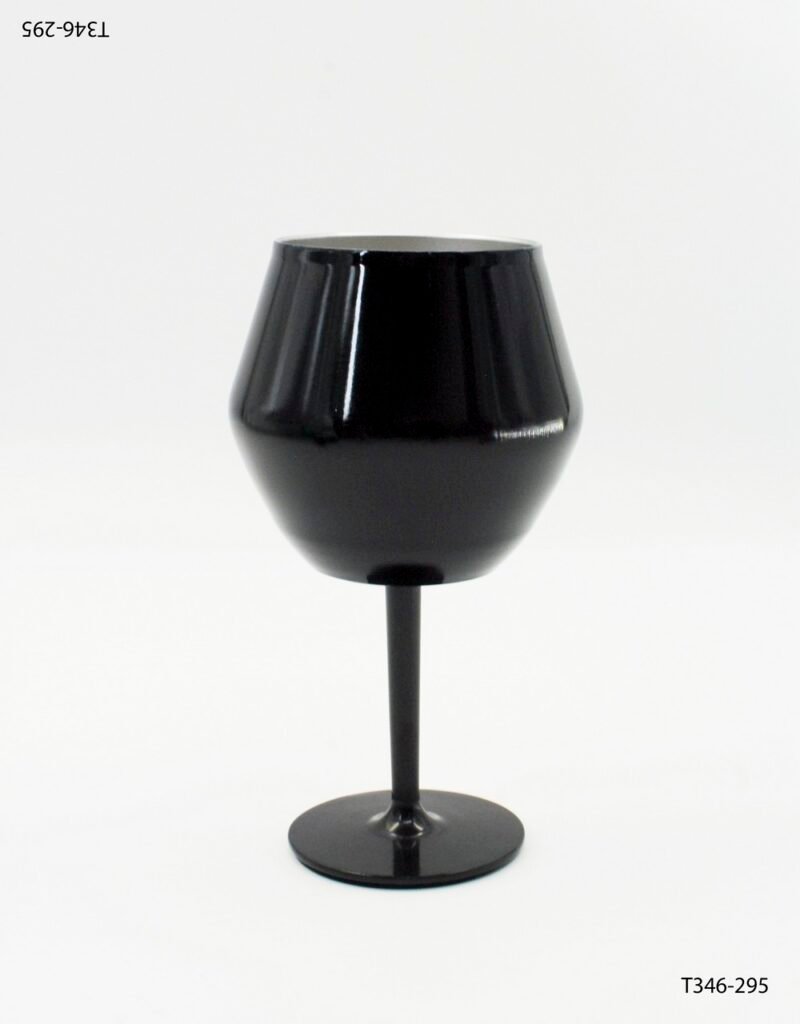 Copa metálica diseño moderno y vibrante T346