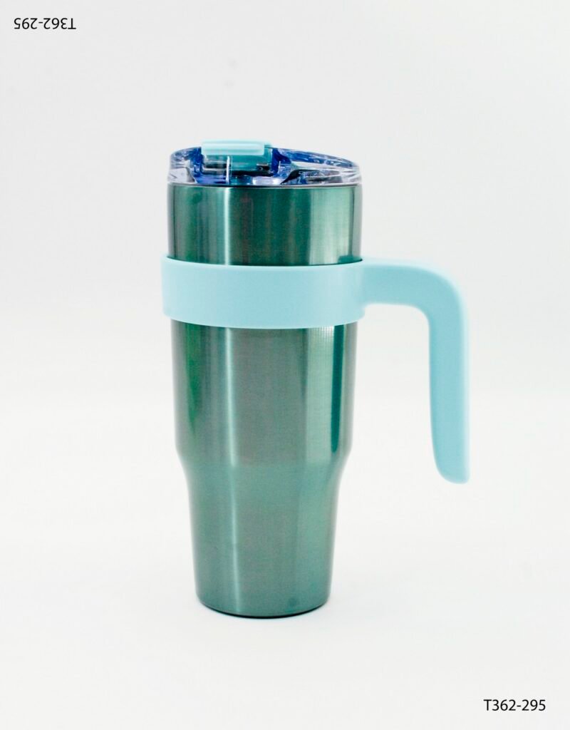 Vaso térmico metálico con asa T362