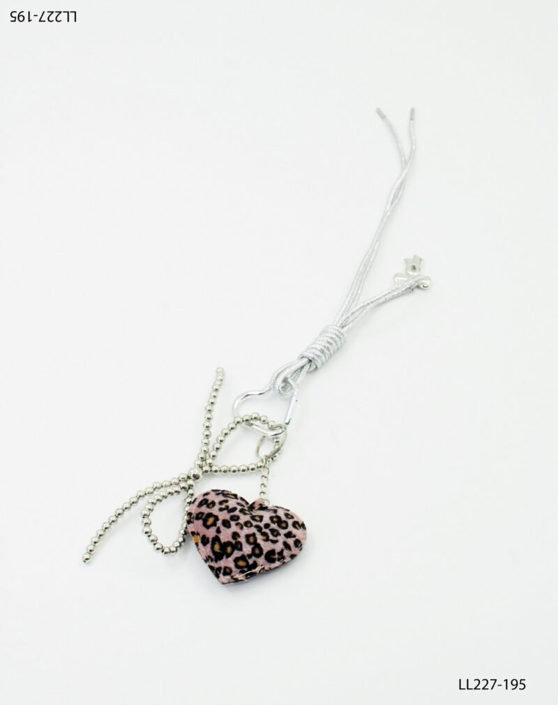 Llavero con cadena y corazón LL227