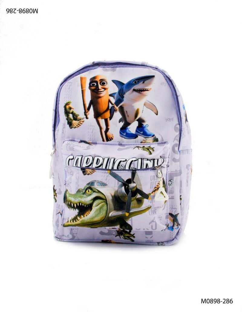 Mochila infantil con bolsillos y correa ajustable M0898