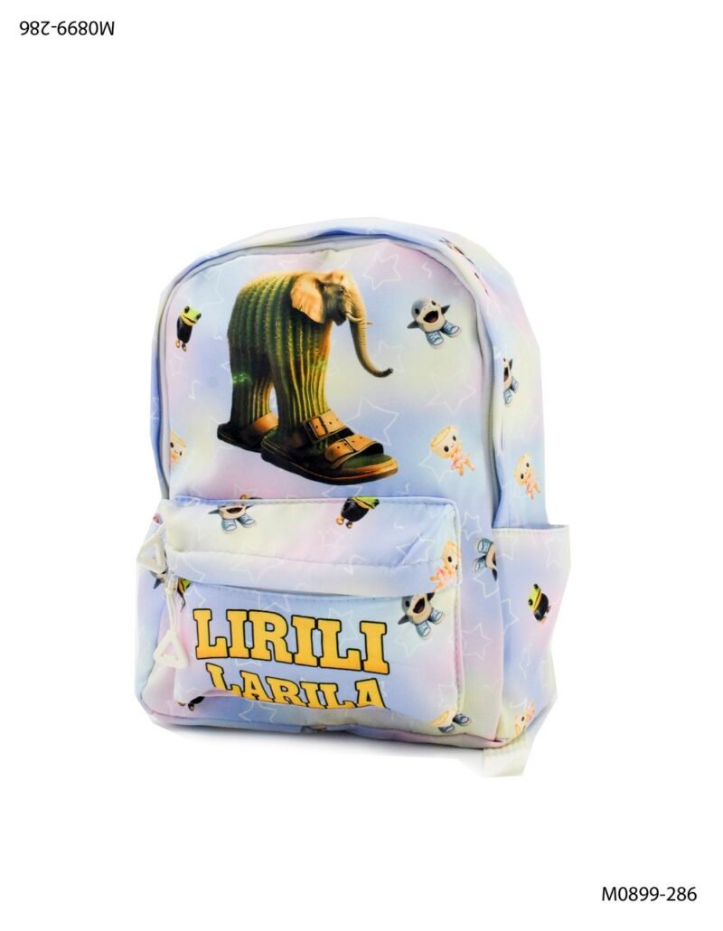 Mochila infantil con bolsillos y correa ajustable M0899