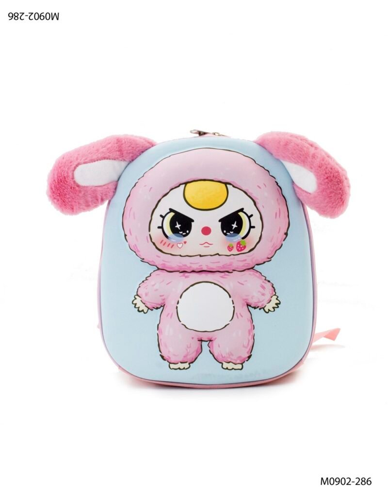 Mochila infantil con personaje bolsillos y correa ajustable M0902