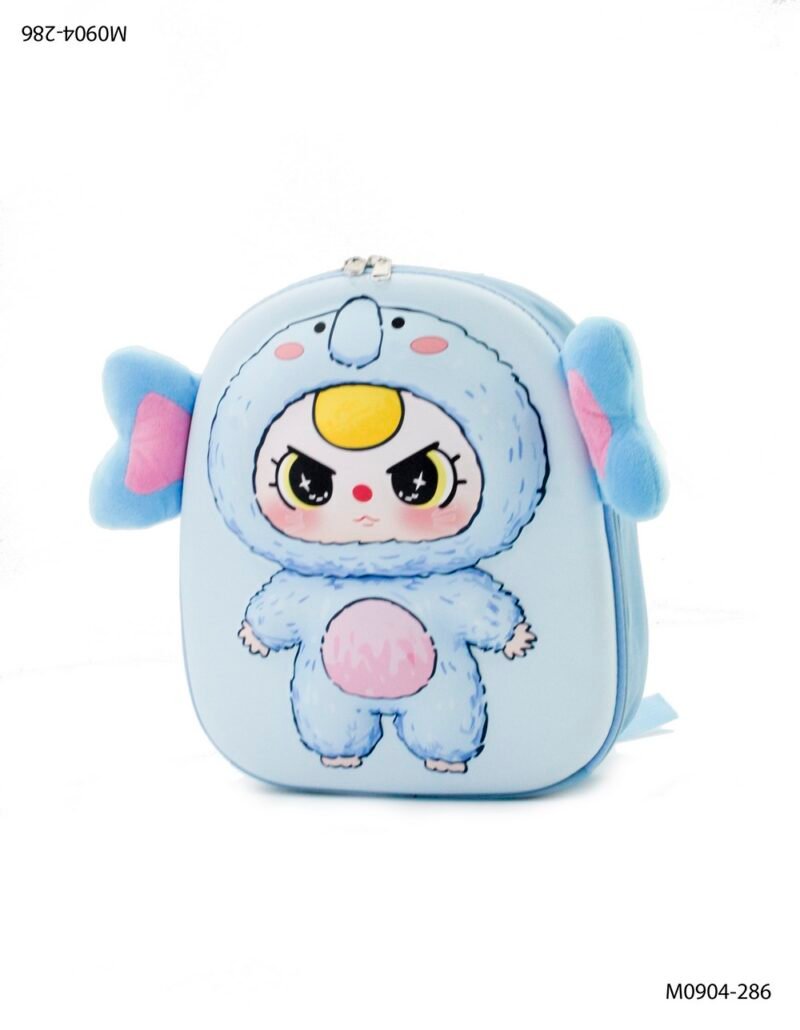 Mochila infantil con personaje bolsillos y correa ajustable M0904