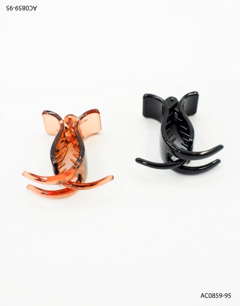 Pinza con diseño curvo y dientes entrelazados que aseguran una sujeción firme AC0859