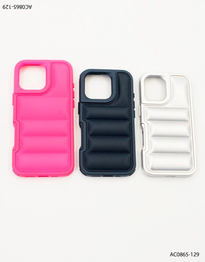 Carcaza protectora para Iphone tipo acolchado AC0865