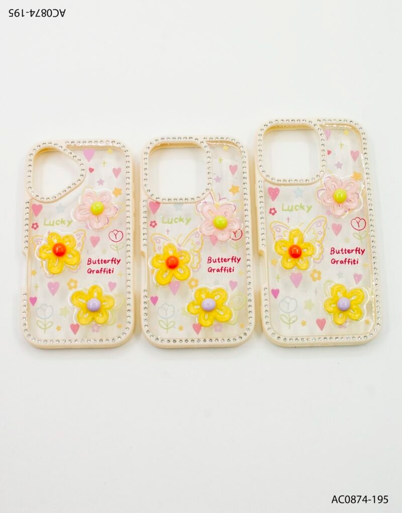 Carcasa para Iphone con un diseño muy lúdico y colorido, ideal para un estilo juvenil AC0874