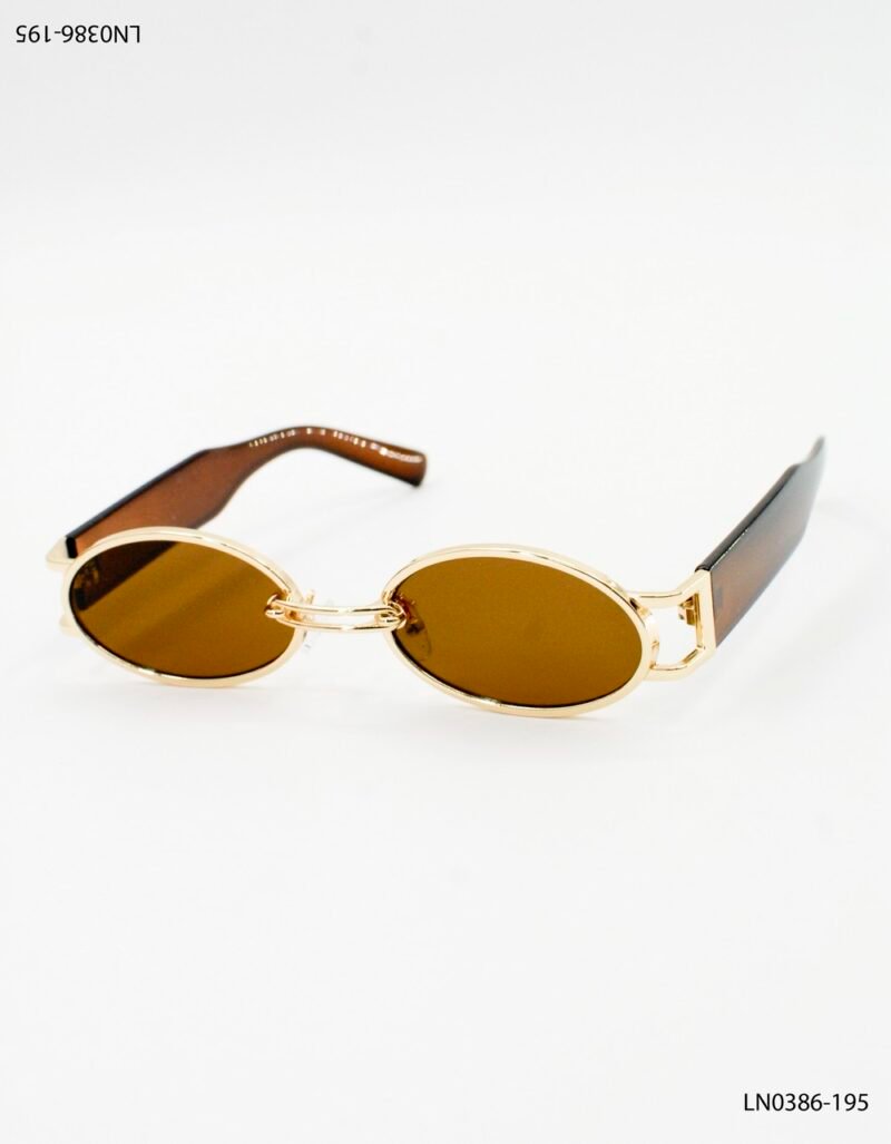 Lentes de sol montados en metal LN0386