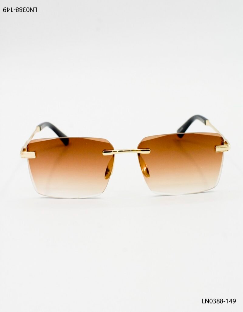 Lentes de sol rectangulares montados al aire LN0388