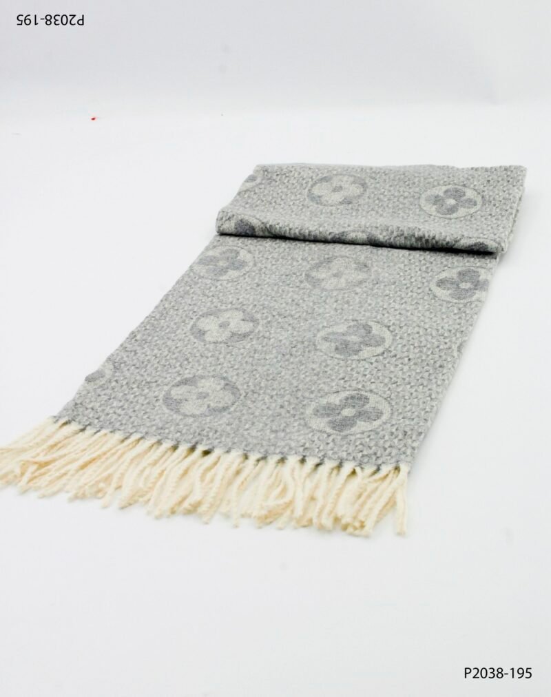 Pashmina con estampado con diseño floral P2038