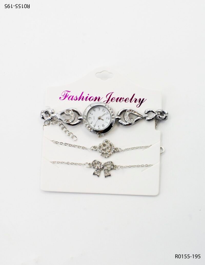 Set de reloj de dama y pulseras R0155