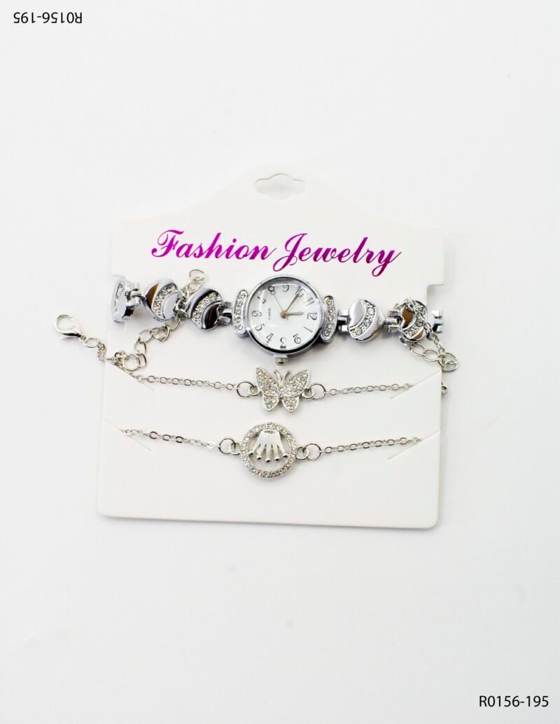 Set de reloj de dama y pulseras R0156