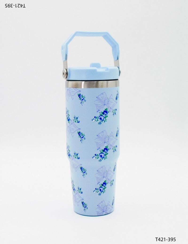 Vaso térmico aislado de acero inoxidable con un diseño primaveral T421