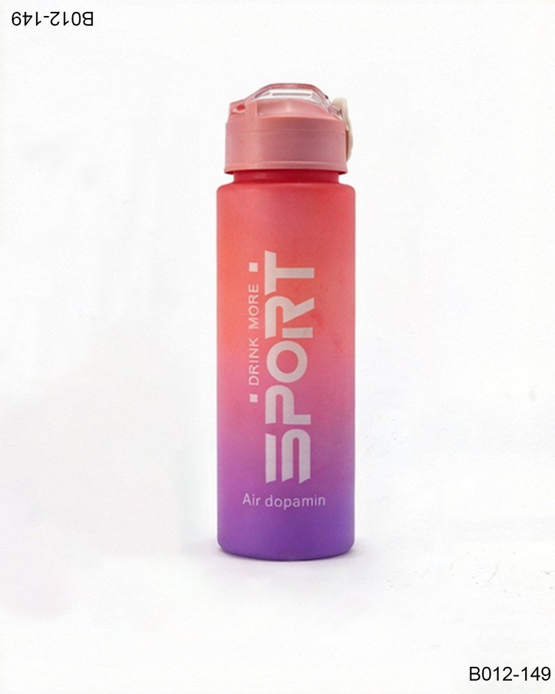 Botella deportiva con diseño degradé B012
