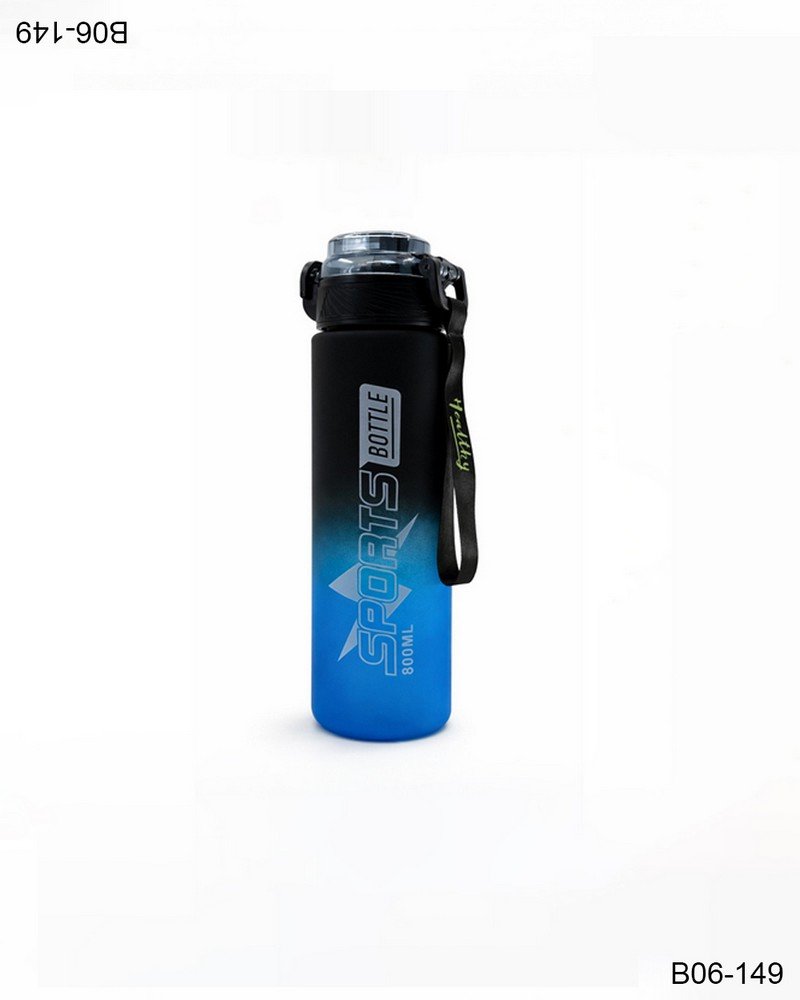Botella deportiva con diseño degradé B06
