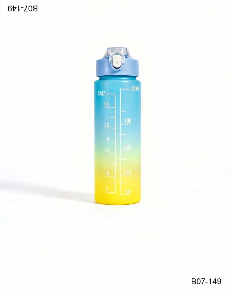 Botella deportiva con diseño degradé B07
