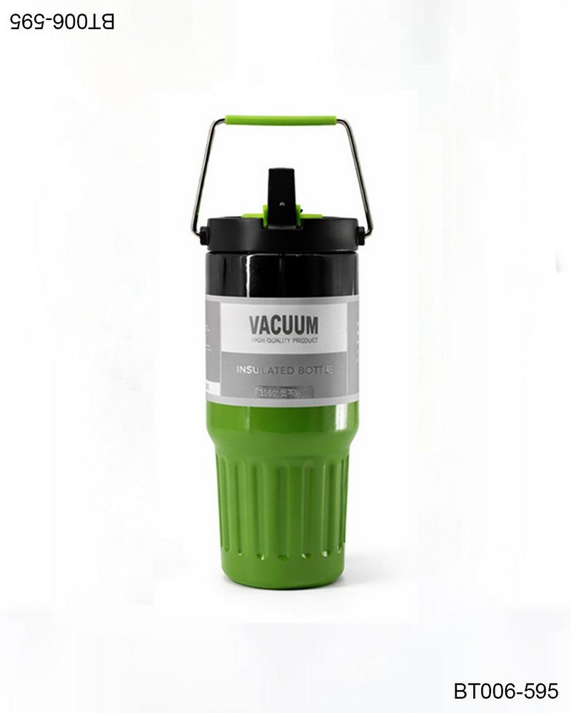 Botella térmica de acero inoxidable con tapa y asa BT006