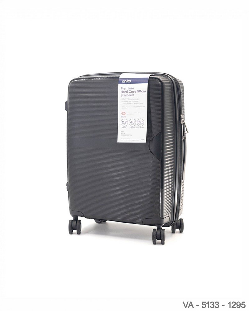 Valija Rígida Premium en Color Negro VA5133