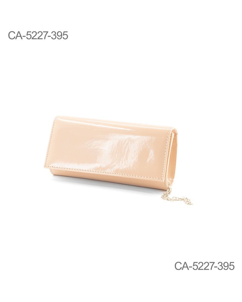 Cartera con acabado brillante y diseño rectangular CA5227